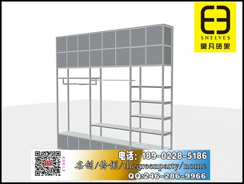 诺米服装边柜组成